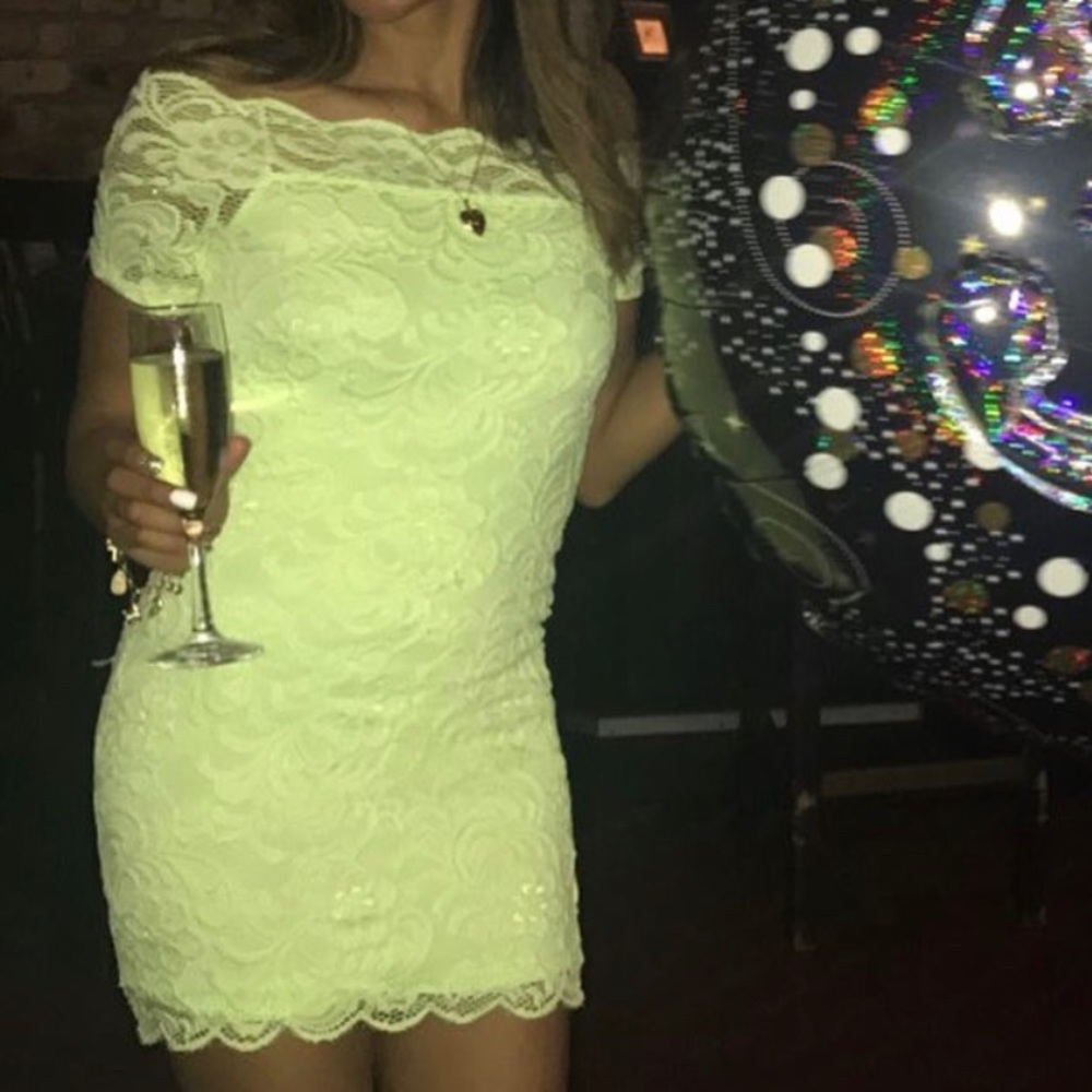 Neon Mini Dress